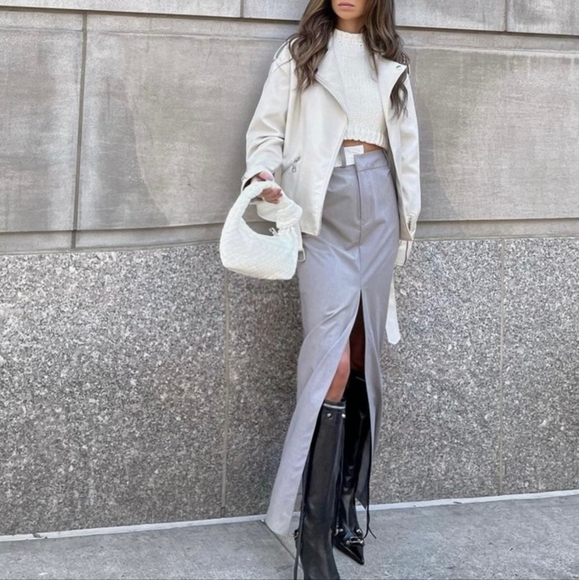 Zara asymmetrical waist maxi skirt - Picture 16 of 17